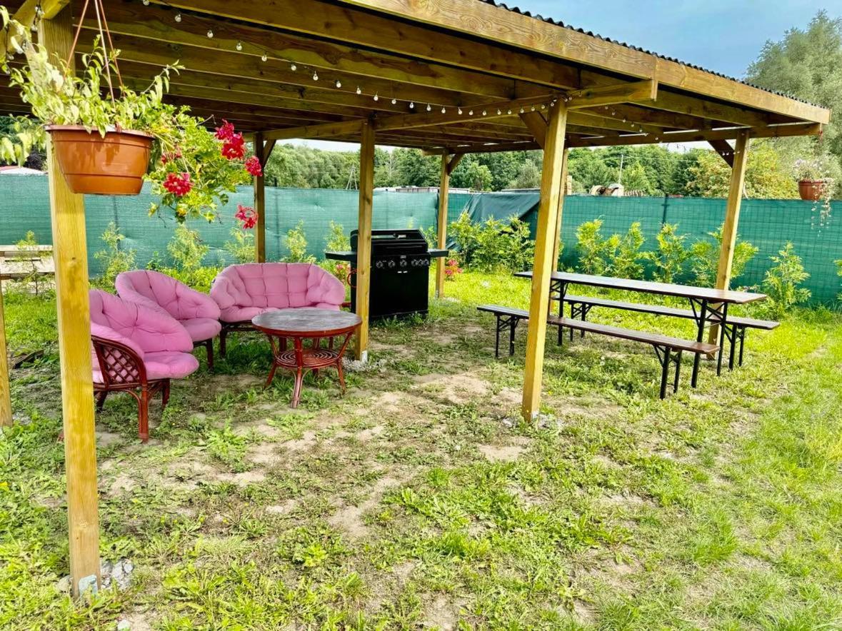 Wioska Szczescia - Domek Letniskowy Sliwin Bagian luar foto